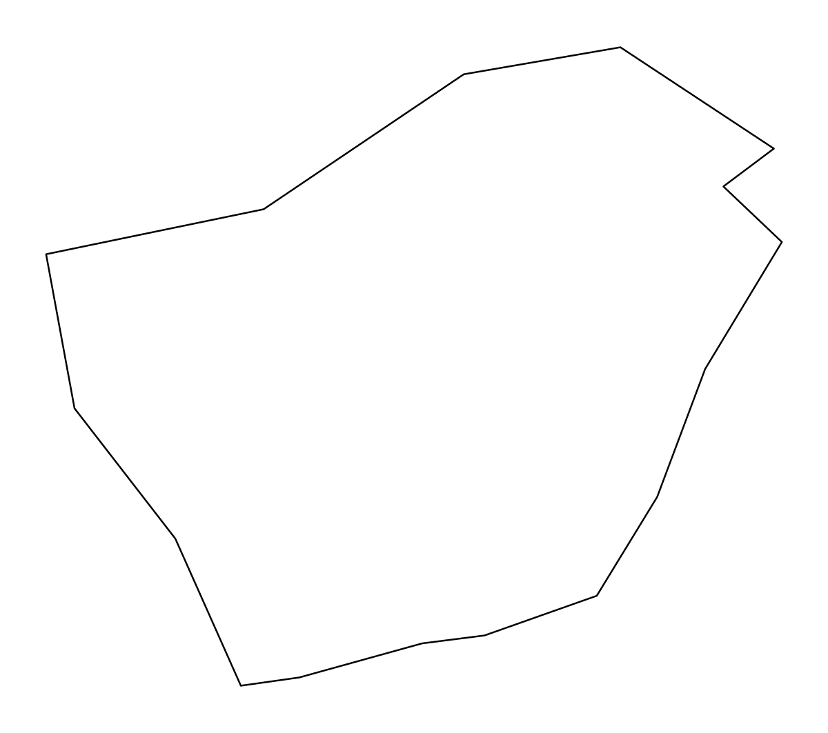Mapa de contorno de Praia, Republic of Cabo Verde.