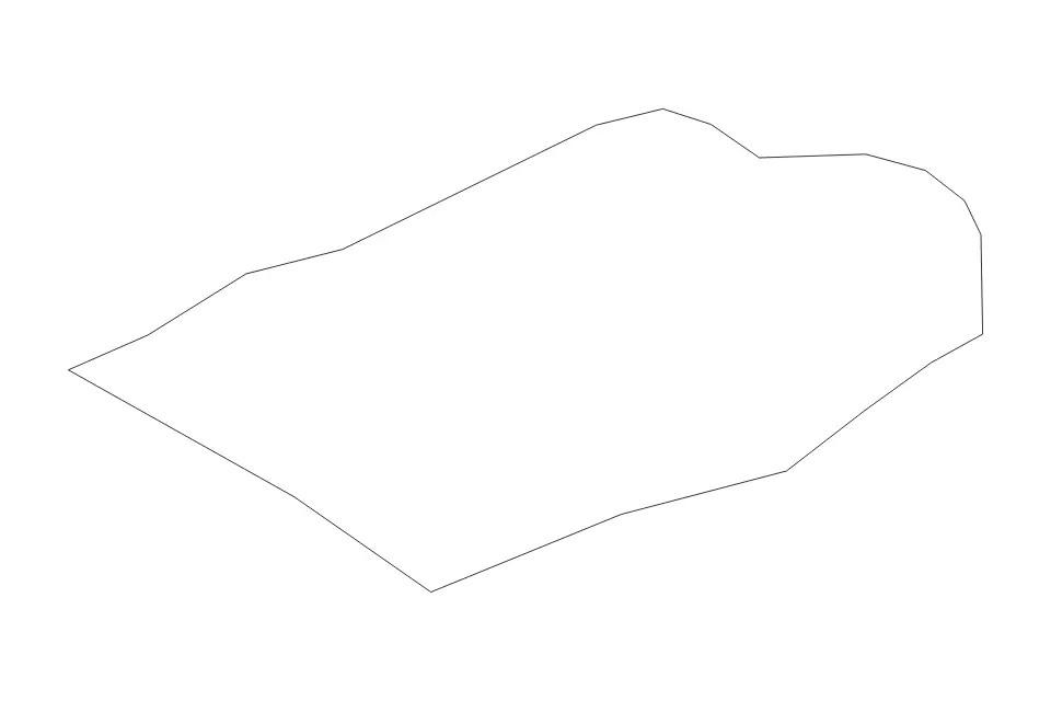 Mapa de Ribeira Grande, Republic Of Cabo Verde de tipo contorno para África, con contorno con límites limpios.