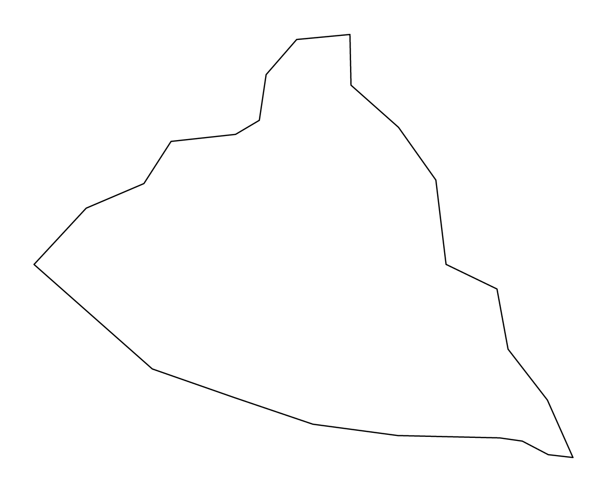 Mapa de contorno de Ribeira Grande de Santiago, Republic of Cabo Verde.