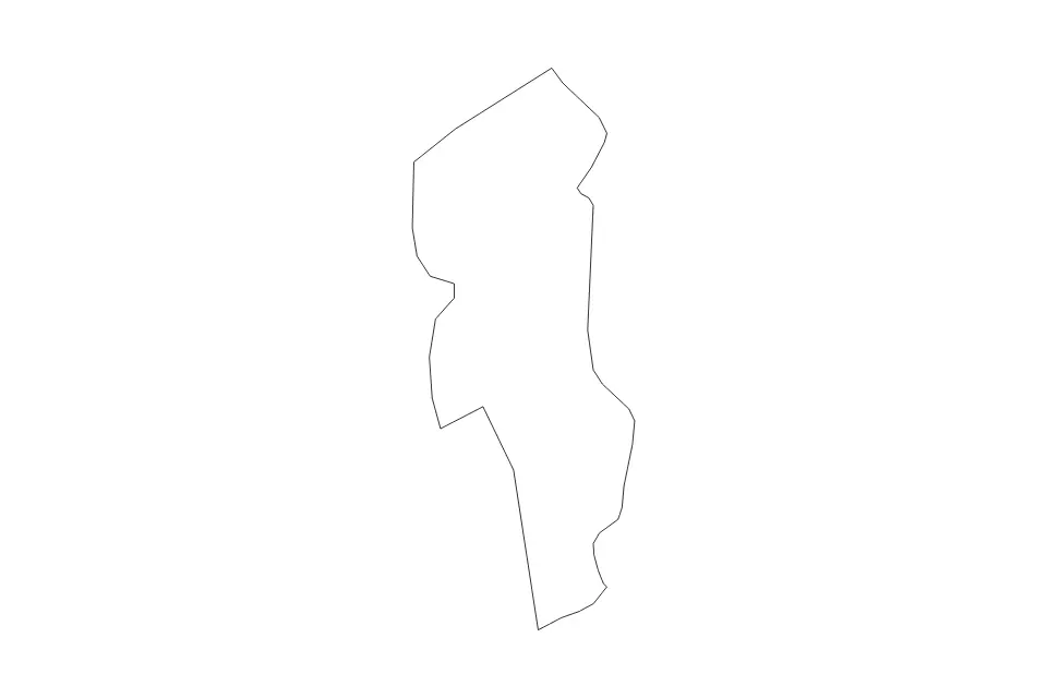 Mapa de Sal, Republic Of Cabo Verde de tipo contorno para África, con contorno con límites limpios.