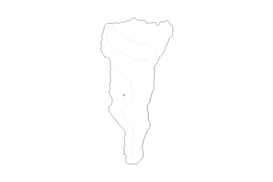 Carte de Likouala, Republic Of The Congo de type contour, lacs et rivières pour Afrique, montrant contour, lacs et rivières avec des éléments hydrographiques comme Lac Télé.