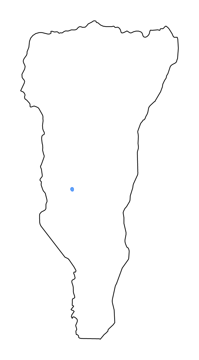 Carte de contour de Likouala, Republic of the Congo avec lacs et rivières.