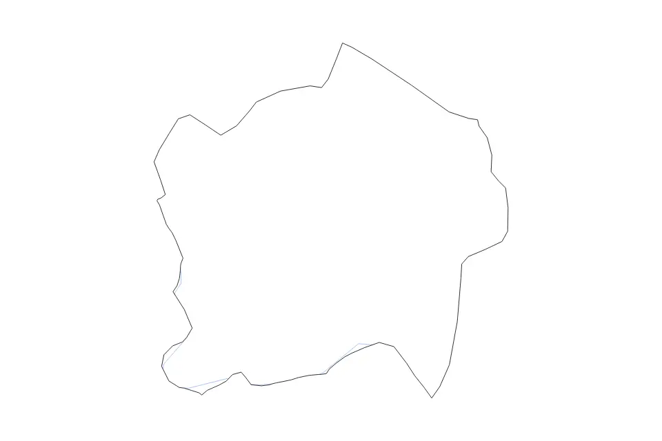 Aperçu de la carte de contour de Kigali