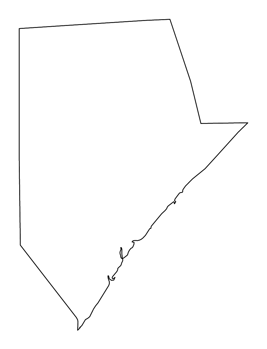 Carte de contour de Lower Juba, Somalia avec rivières.