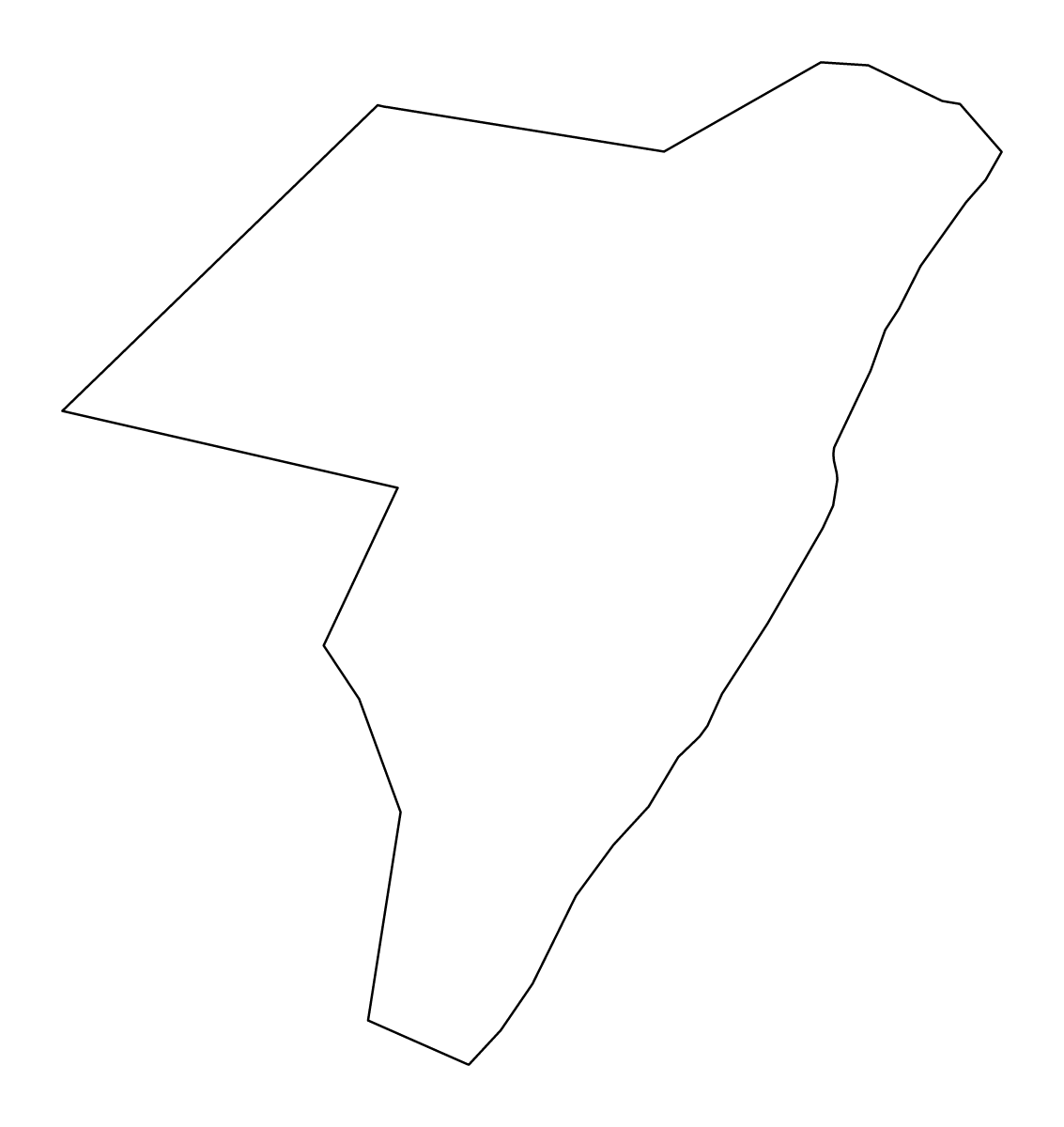 Carte de contour de Mudug, Somalia.