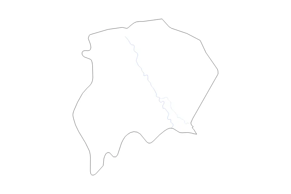 Al Jazirah outline map preview