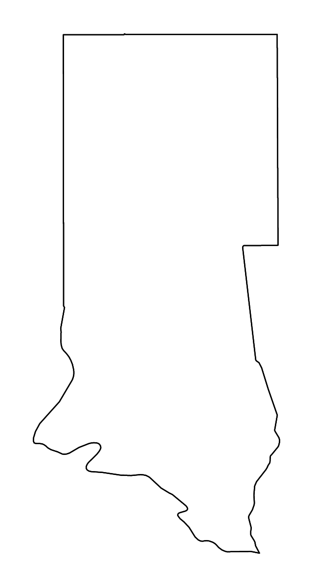 Mapa de contorno de North Darfur, Sudan con ríos.
