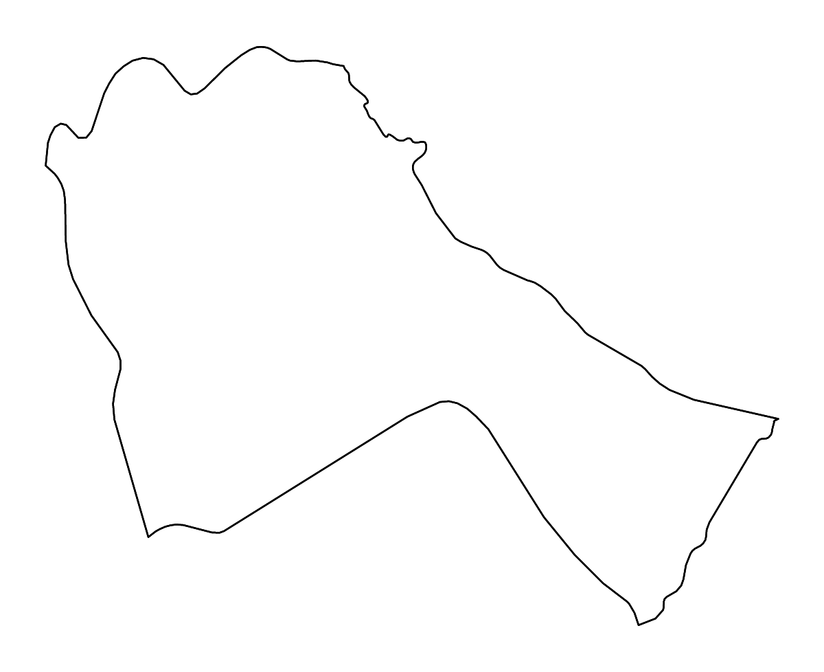 Mapa de contorno de Sennar, Sudan con ríos.