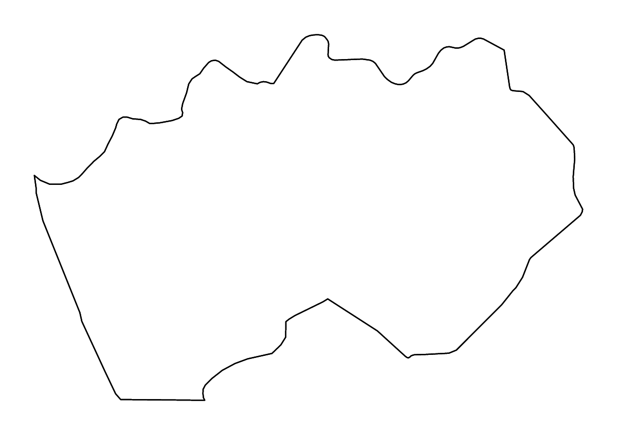 Mapa de contorno de South Kordofan, Sudan con ríos.