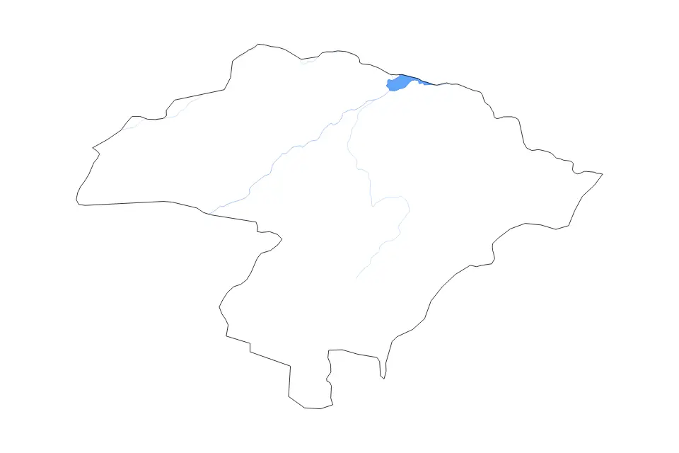 Aperçu de la carte de contour de Iringa