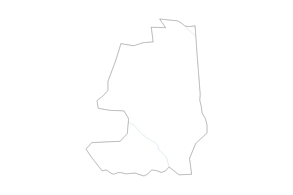 Vista previa del mapa de contorno de Agago