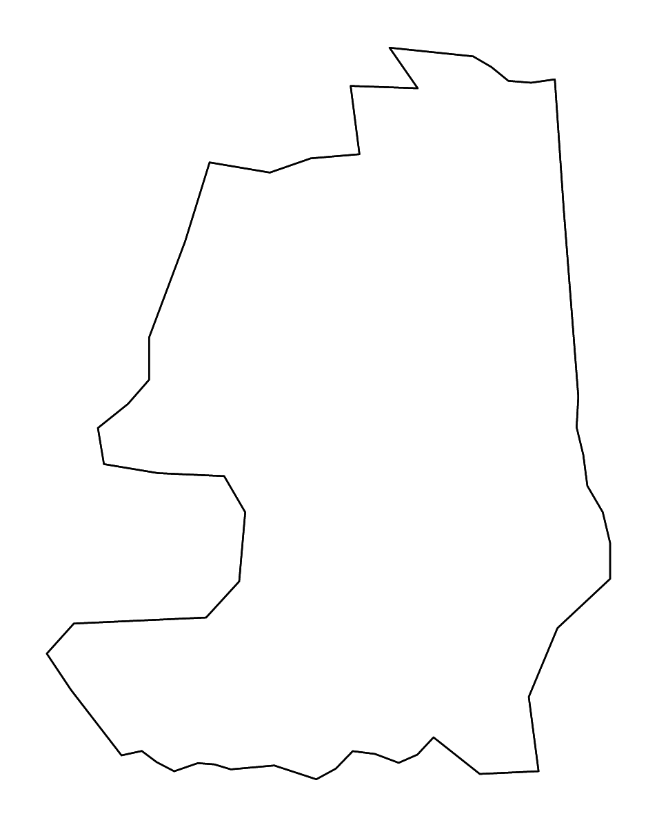 Mapa de contorno de Agago, Uganda con ríos.