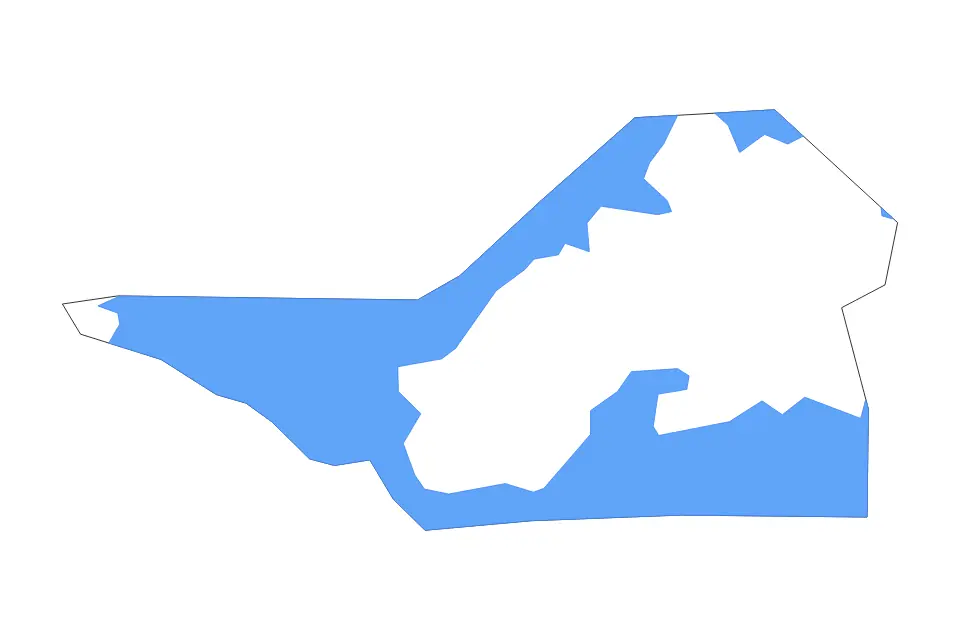 Vista previa del mapa de contorno de Amolatar