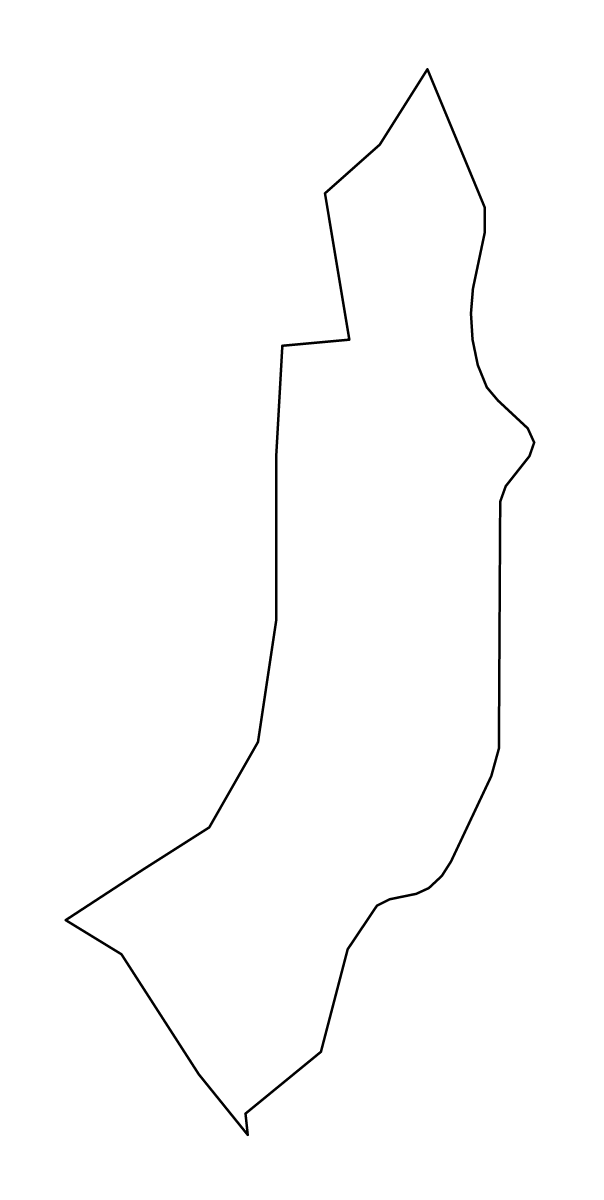 Mapa de contorno de Amudat, Uganda.