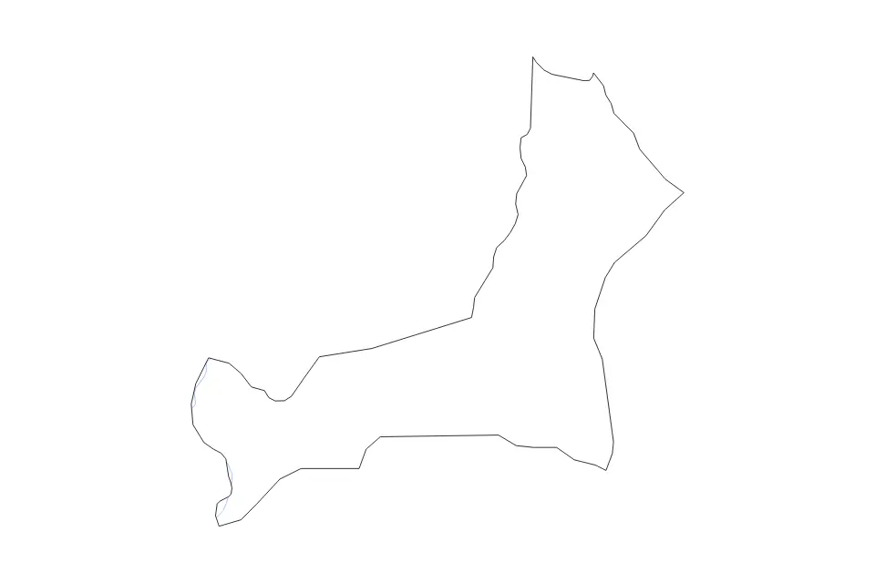 Vista previa del mapa de contorno de Amuru