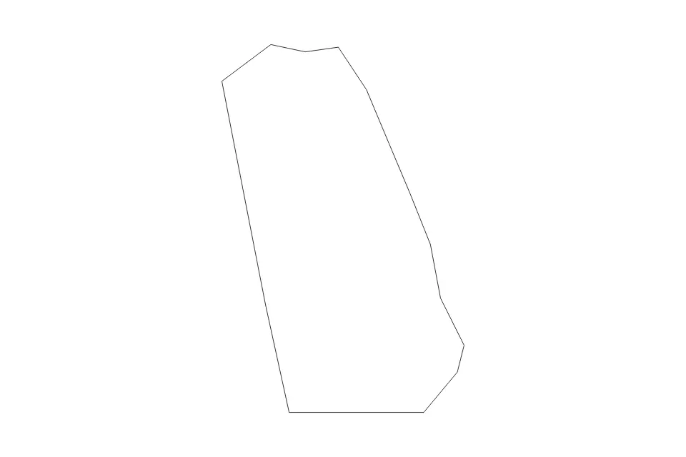 Outline map of Bukomansimbi District, Uganda with subdivision borders.