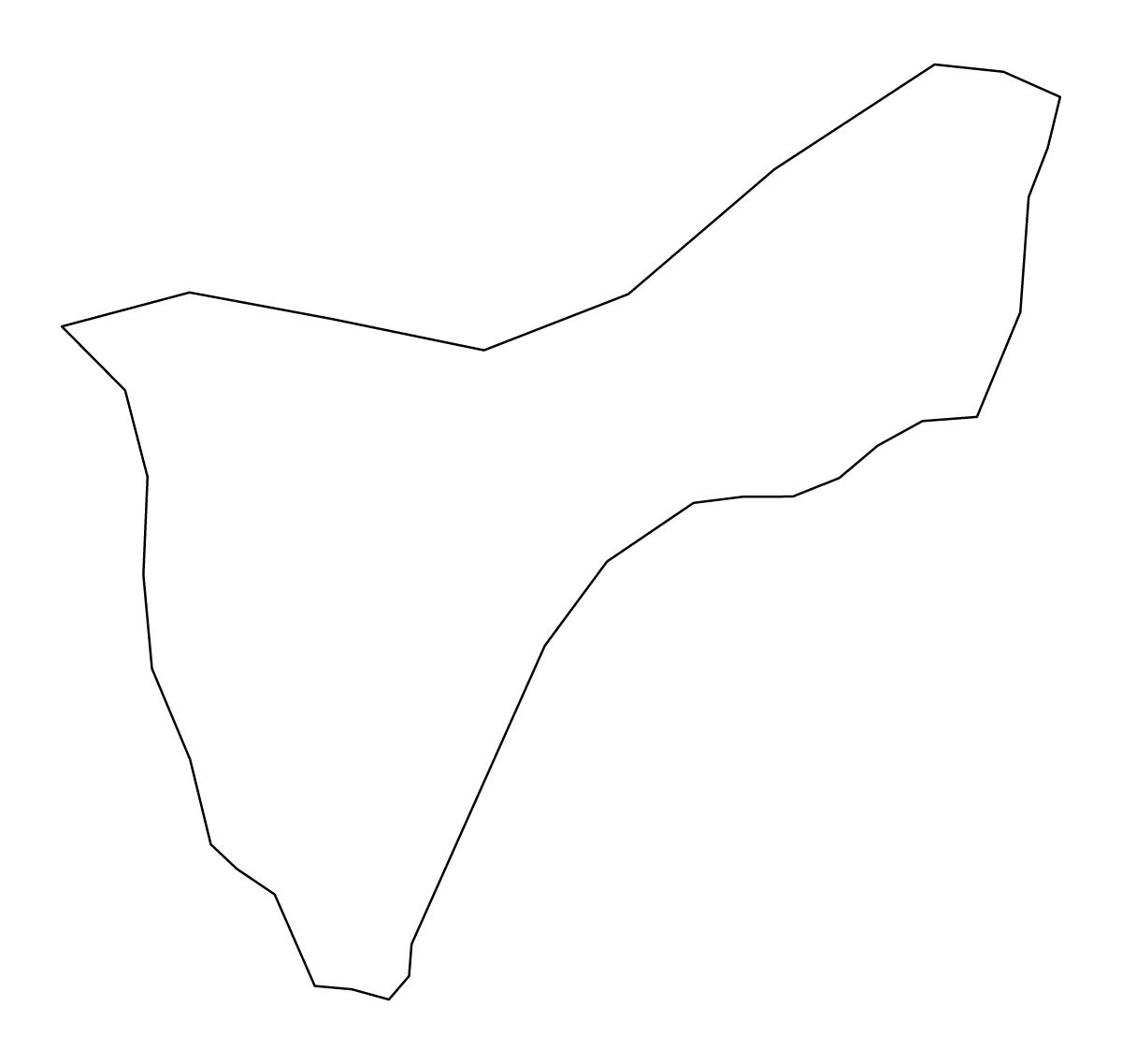 Carte de contour de Butaleja, Uganda.