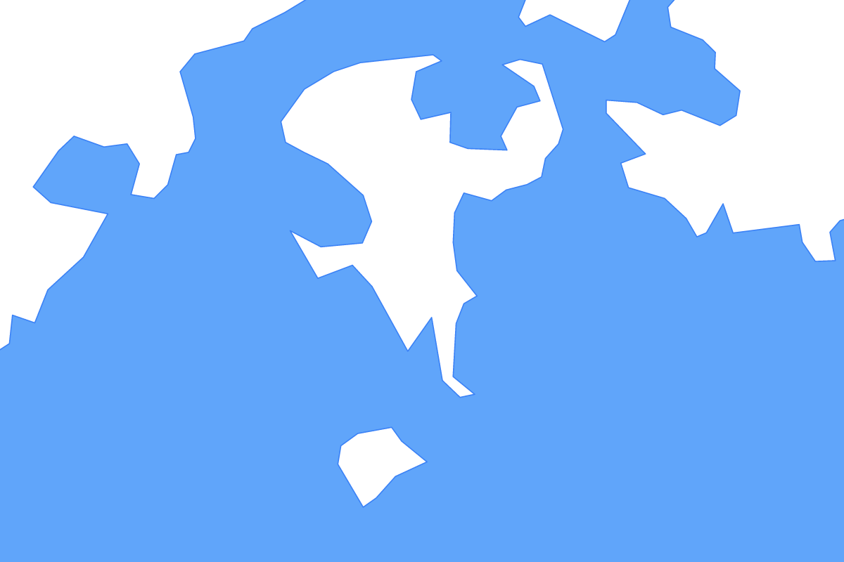 Mapa de contorno de Buvuma, Uganda con lagos.