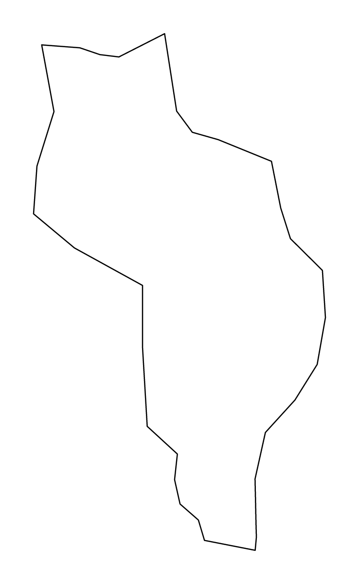 Carte de contour de Iganga, Uganda.