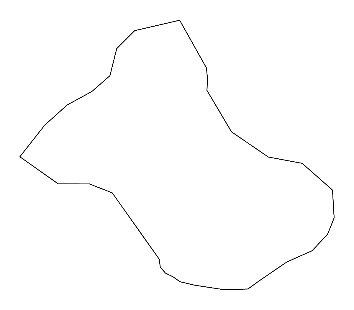 Carte de contour de Kiboga, Uganda avec rivières.