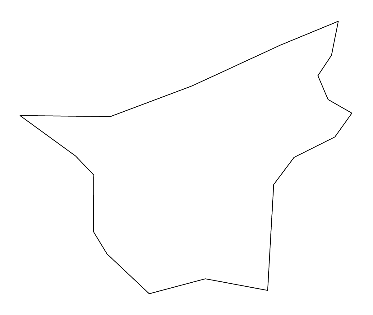 Carte de contour de Kibuku, Uganda.