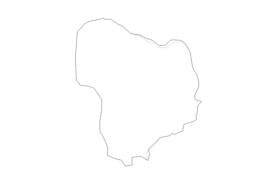Aperçu de la carte de contour de Kiryandongo