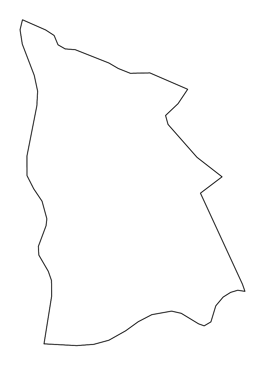 Carte de contour de Kisoro, Uganda avec rivières.