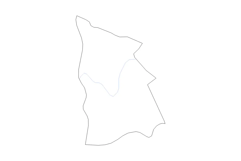 Aperçu de la carte de contour de Kisoro