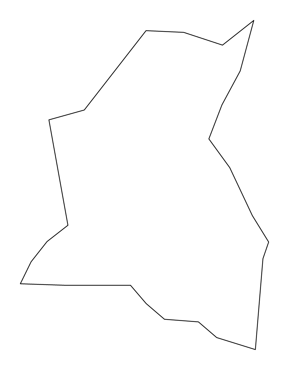 Carte de contour de Kole, Uganda.