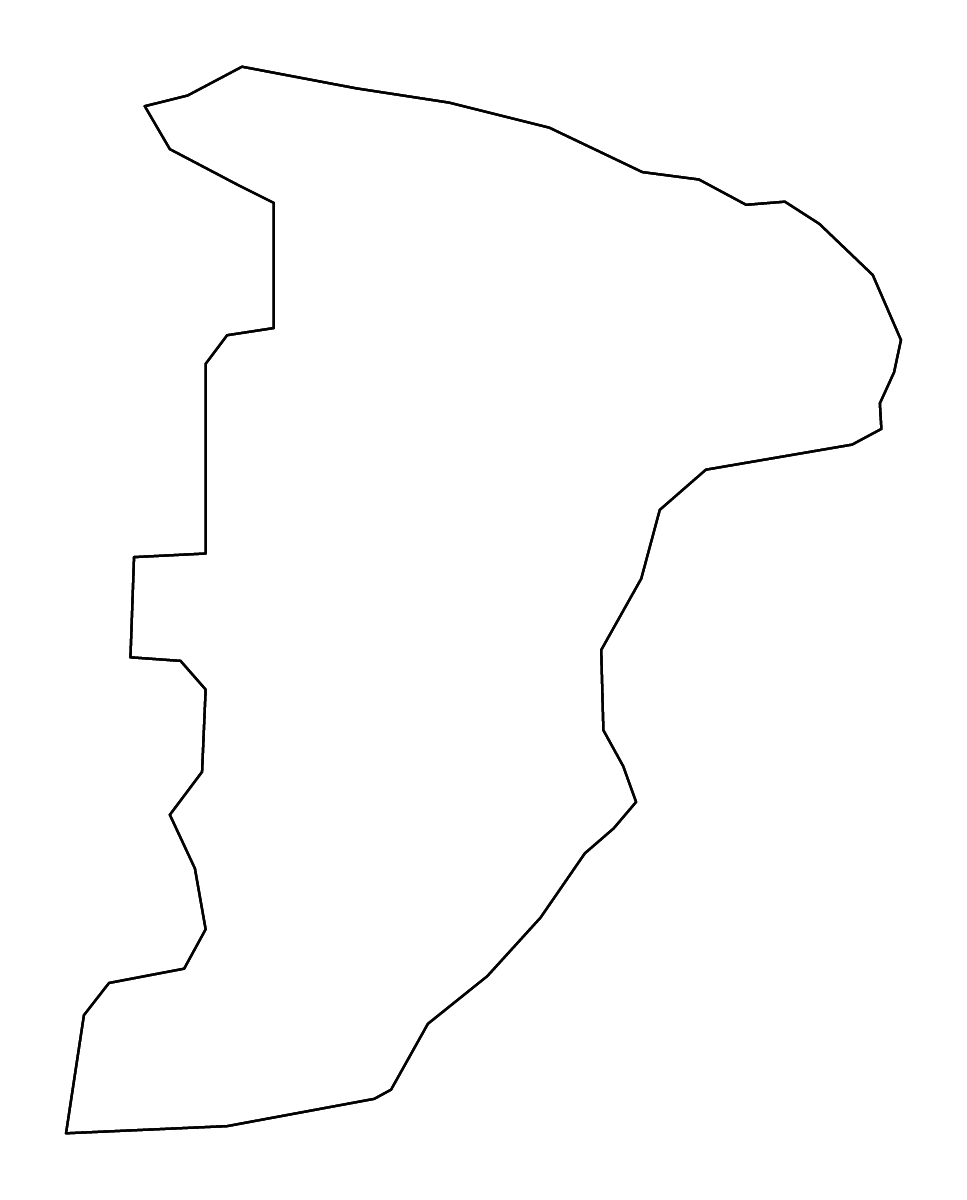 Carte de contour de Kyegegwa, Uganda avec rivières.