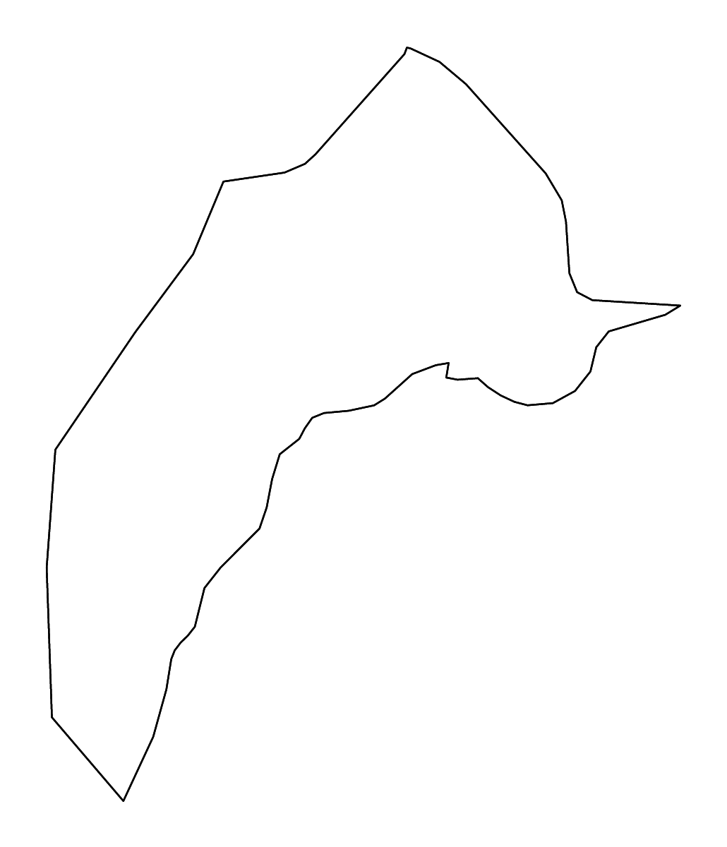 Carte de contour de Moyo, Uganda avec rivières.