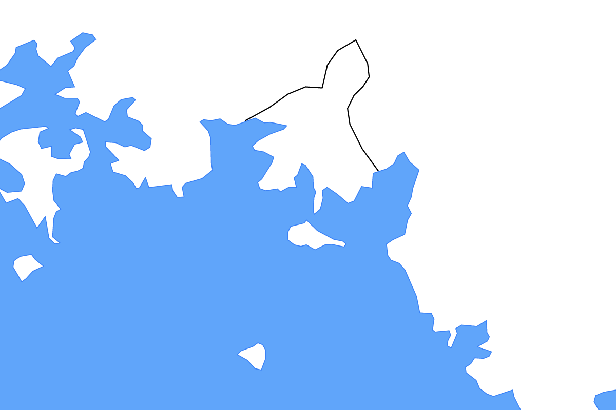 Mapa de contorno de Namayingo, Uganda con lagos.