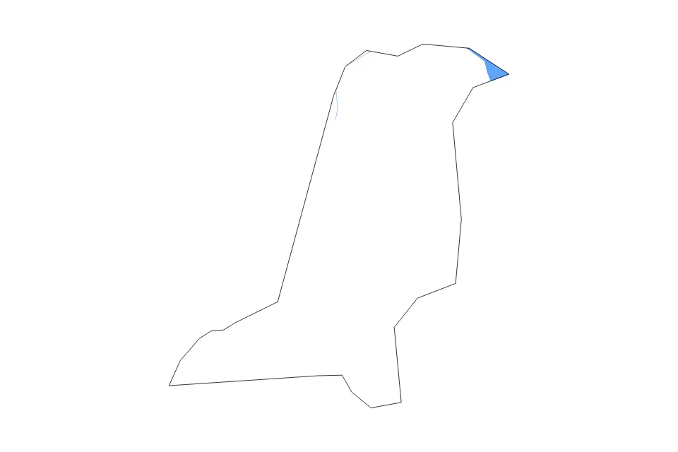 Outline map of Ngora District, Uganda with subdivision borders and major lakes and rivers.