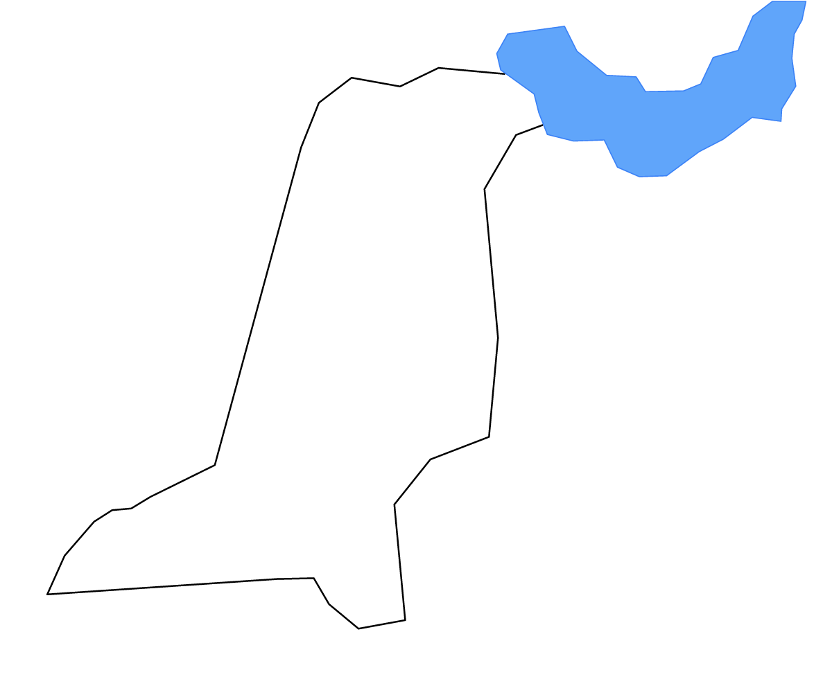 Mapa de contorno de Ngora, Uganda con lagos y ríos.