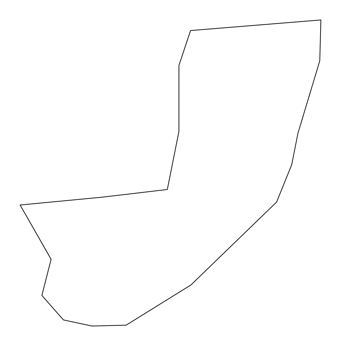 Mapa de contorno de Sheema, Uganda.