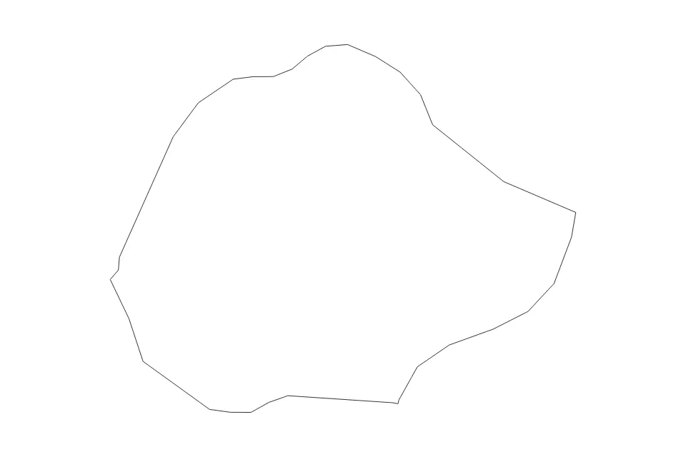 Carte de Tororo, Uganda de type contour pour Afrique, montrant contour avec des limites nettes.