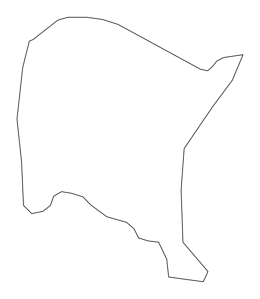 Mapa de contorno de Yumbe, Uganda.