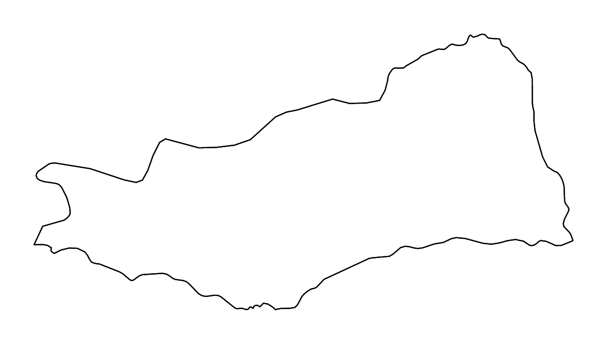 Mapa de contorno de Lusaka, Zambia con ríos.