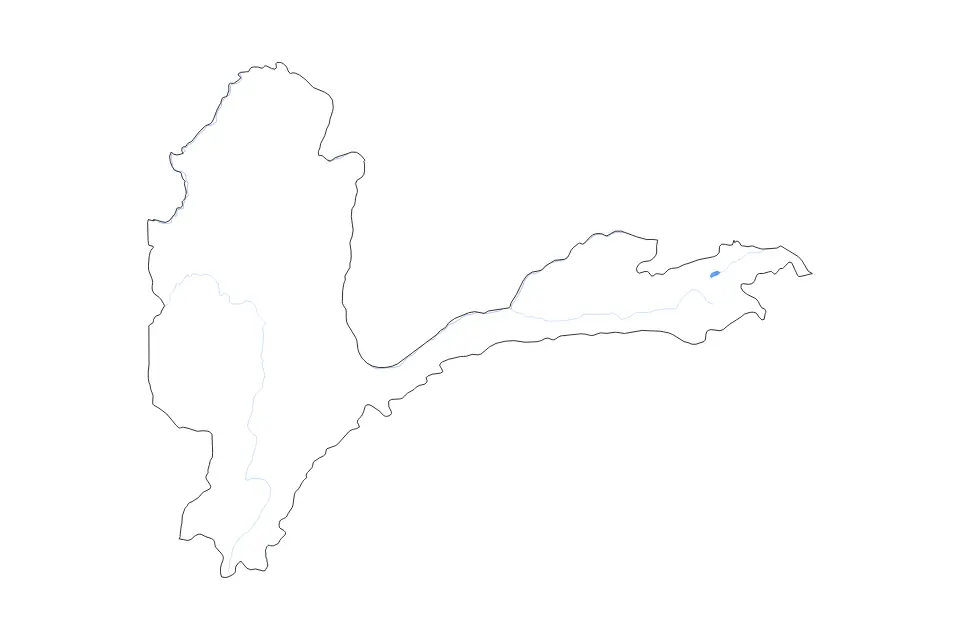 Badakhshan outline map preview