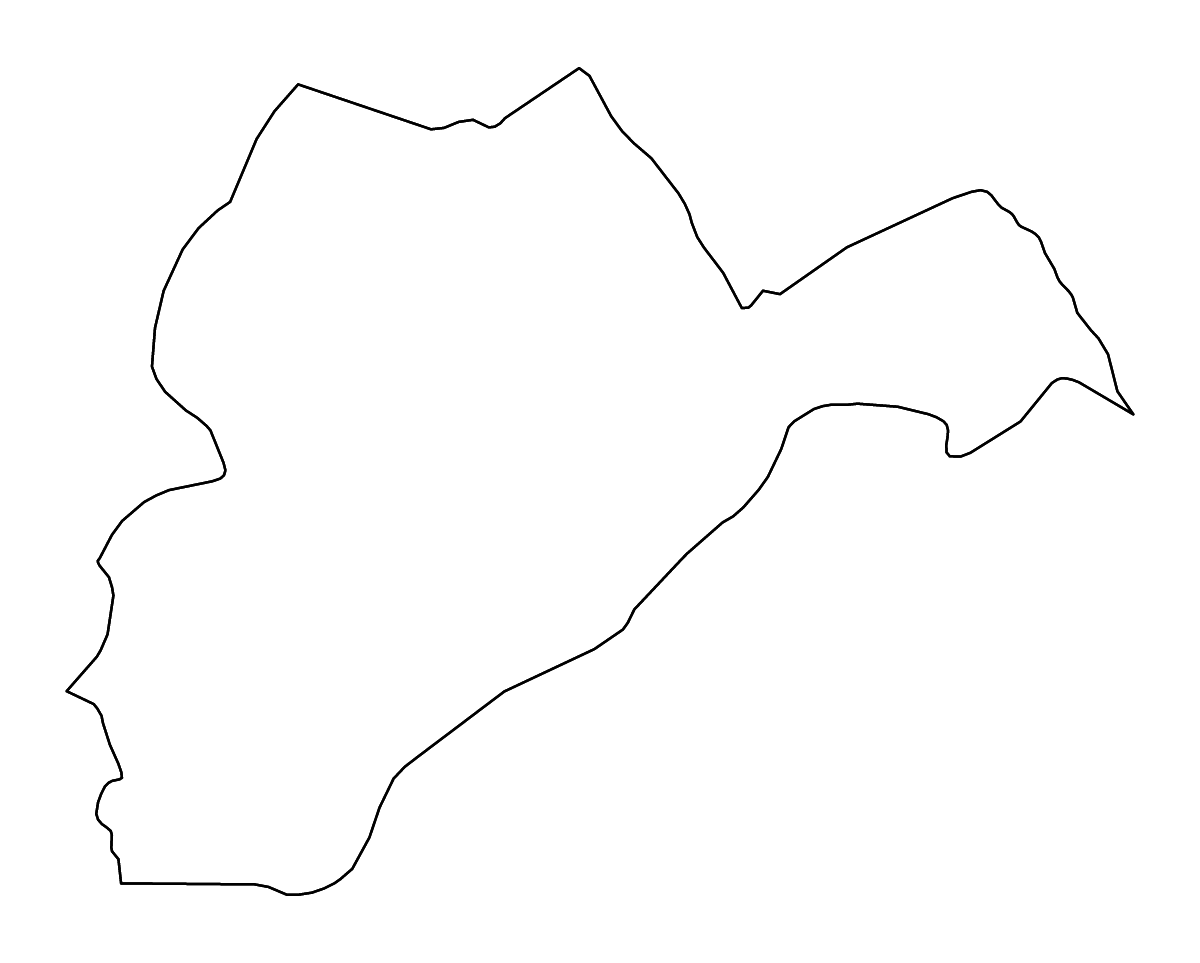 Carte de contour de Logar, Afghanistan avec rivières.