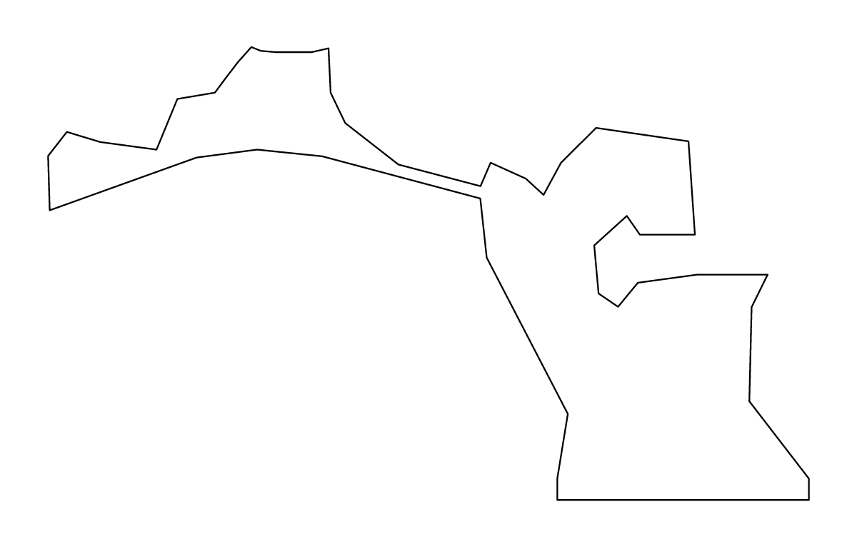 Outline map of Akrotiri (territory).