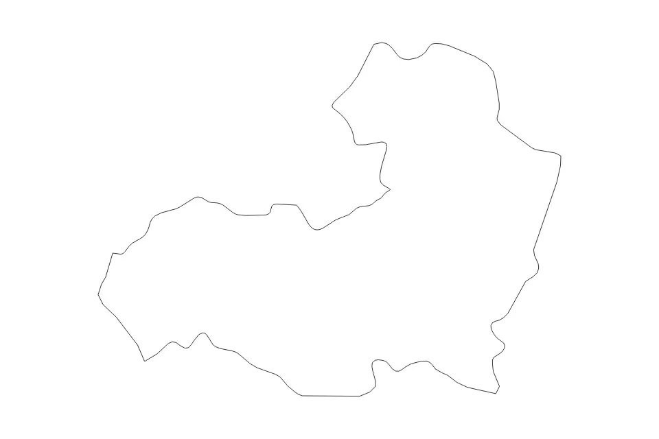 Carte de Aragatsotn, Armenia de type contour pour Asie, montrant contour avec des limites nettes.