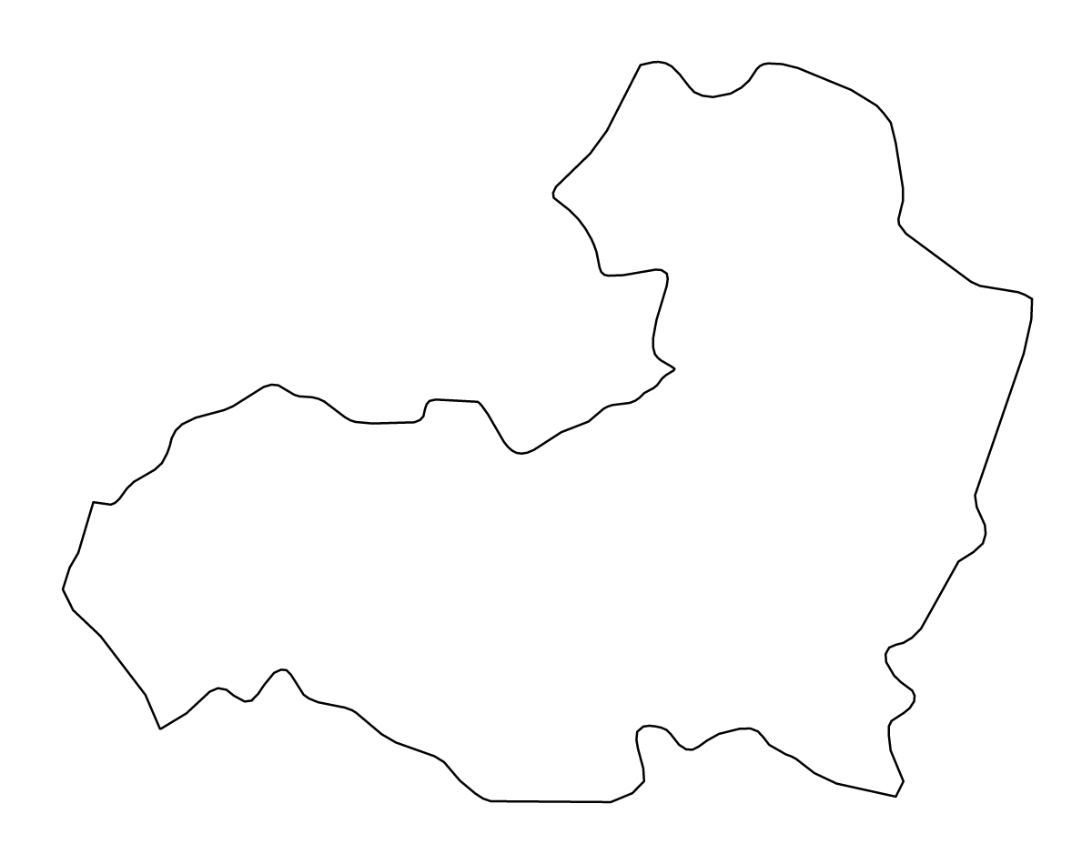 Carte de contour de Aragatsotn, Armenia.