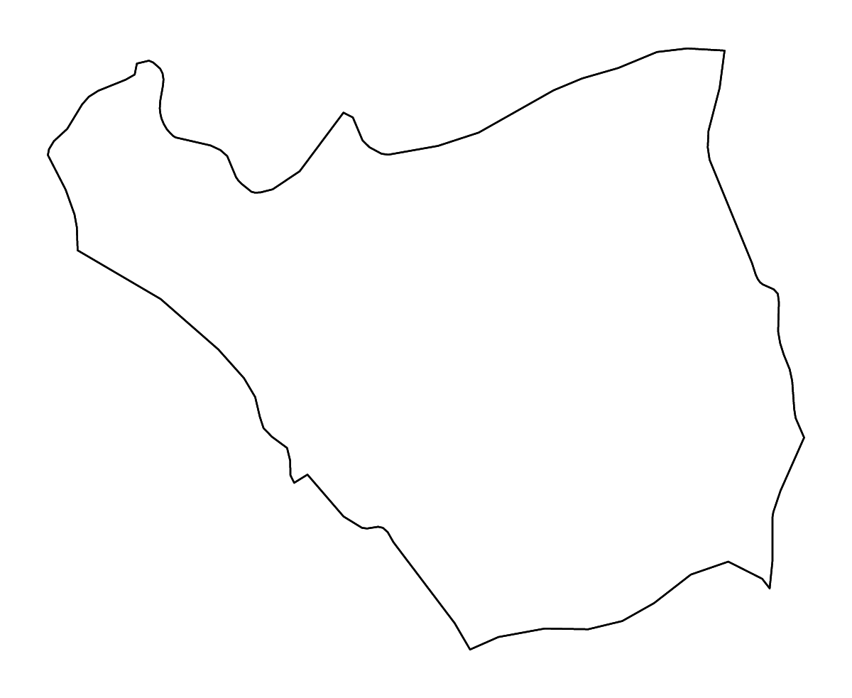 Carte de contour de Ararat, Armenia avec rivières.
