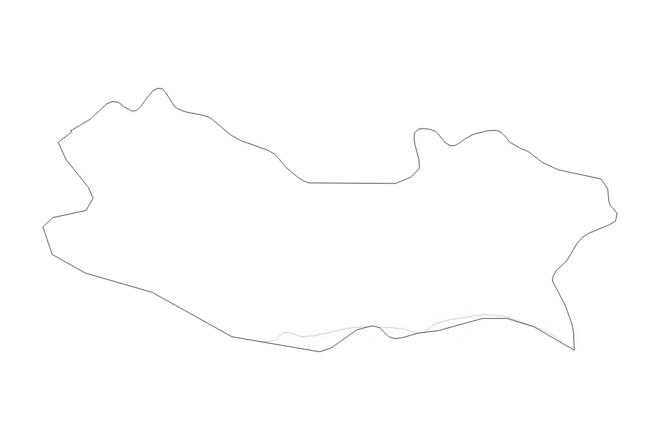Vista previa del mapa de contorno de Armavir