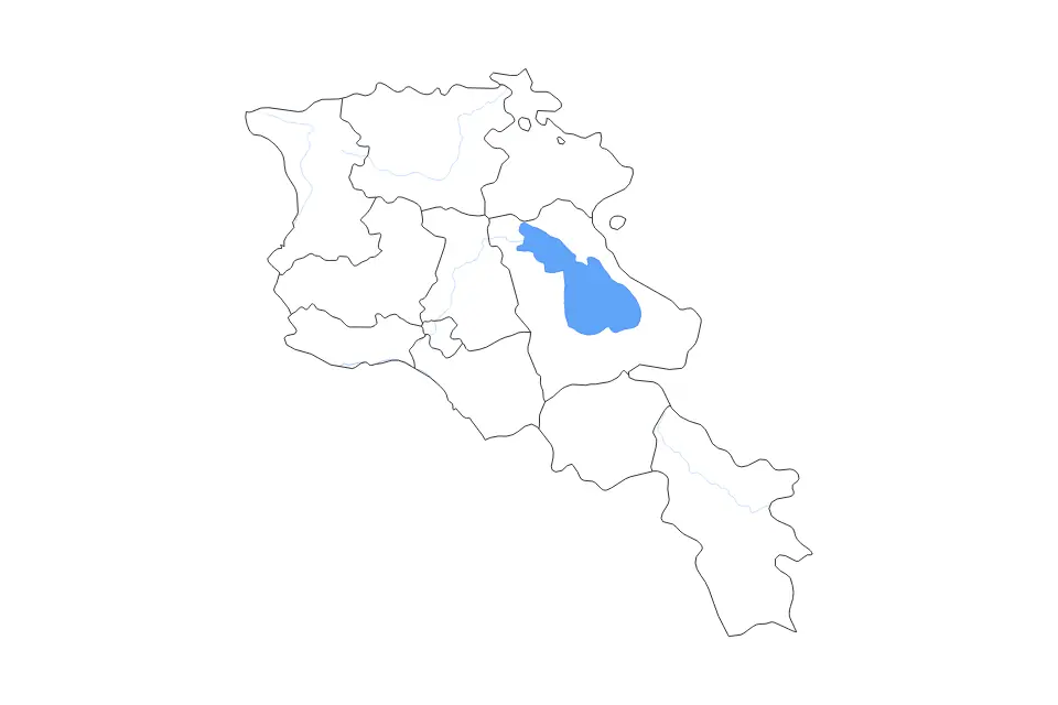 Armenia outline map preview