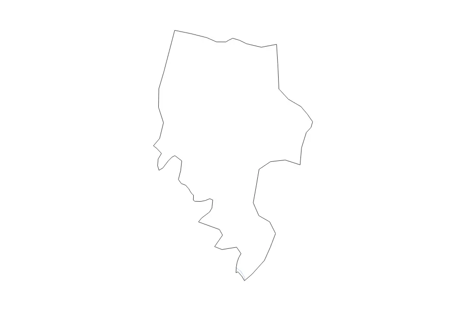 Vista previa del mapa de contorno de Agdash
