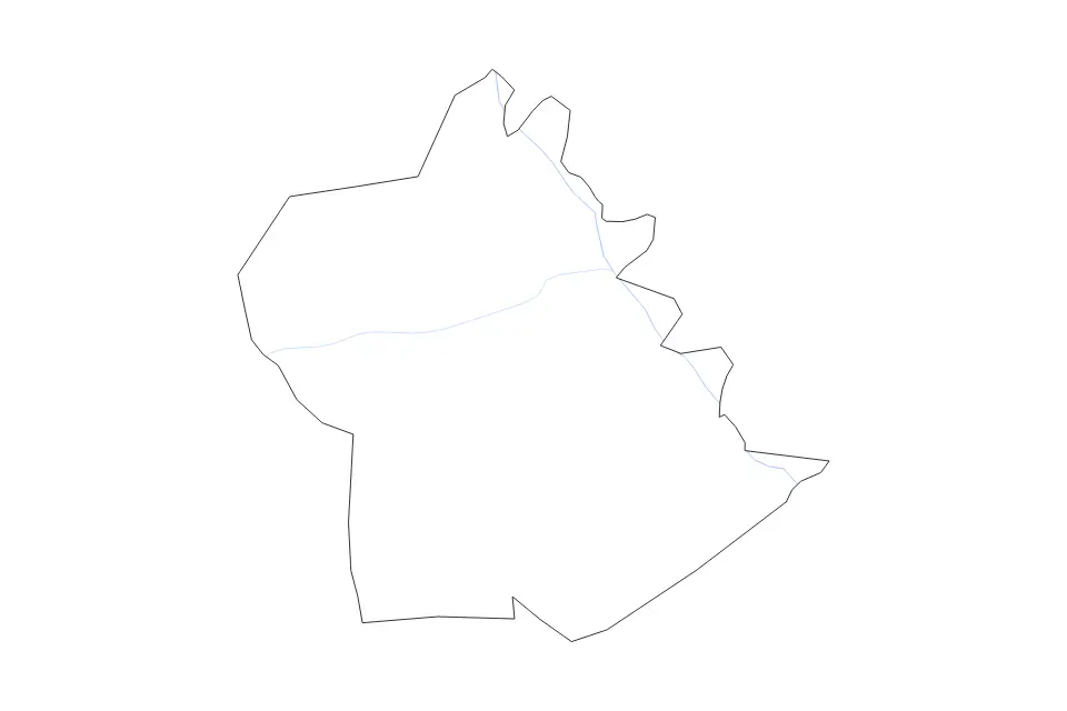 Barda outline map preview