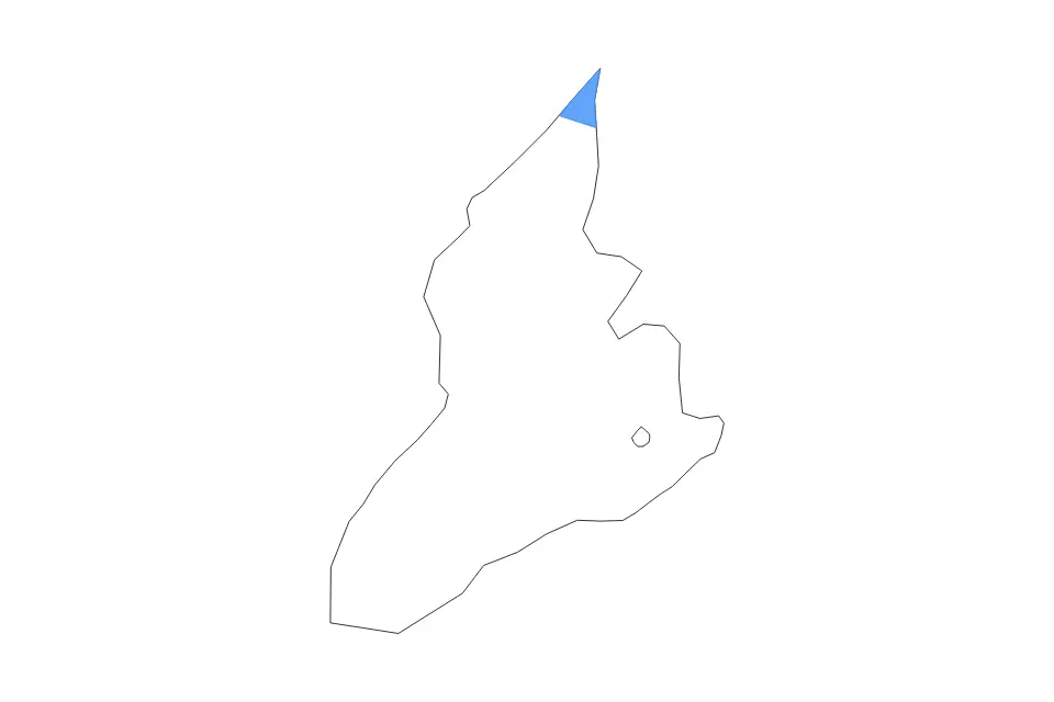 Mapa de Goranboy, Azerbaijan de tipo contorno y lagos para Asia, con contorno y lagos con elementos de agua como Mingəçevir Su Anbarı.