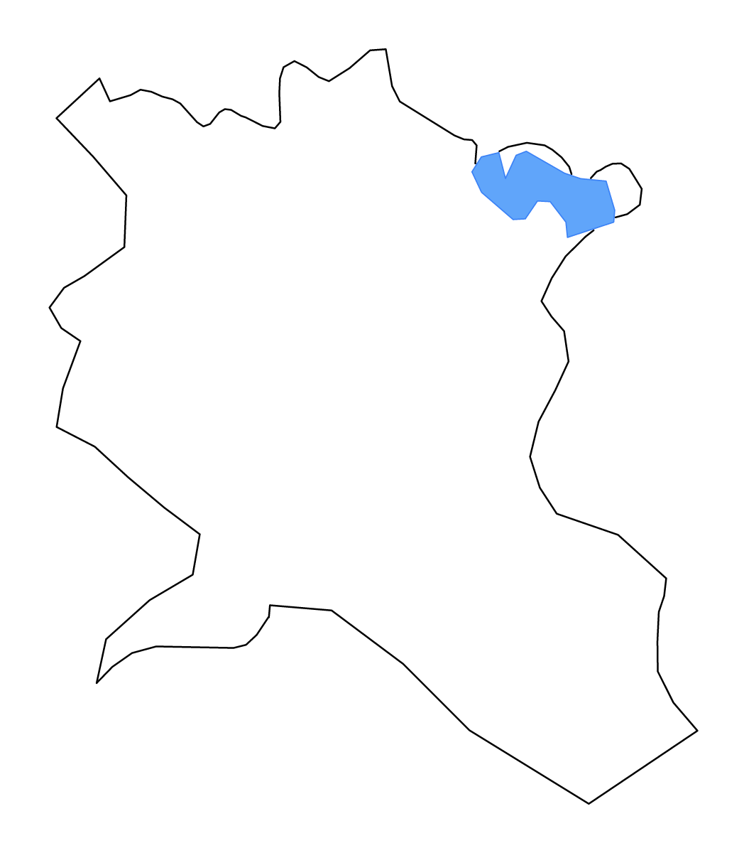 Carte de contour de Imishli, Azerbaijan avec lacs et rivières.